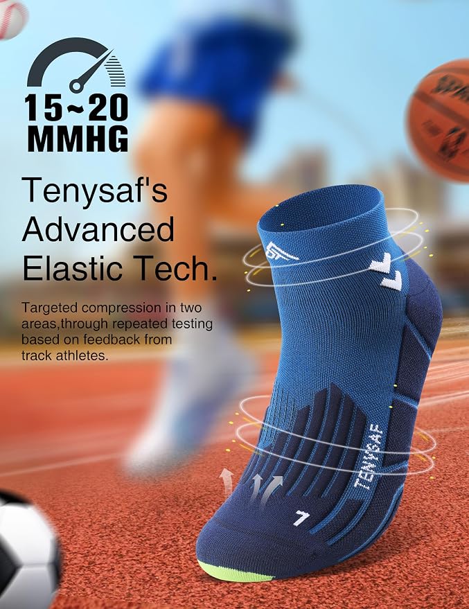 Compression Sport Running Socks: Athletic Socks - Image 3