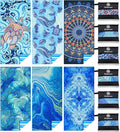 6 Pack Microfiber Lightweight Beach Towel Sand Free Quick Dry Absorbent Thin by WIDDONEN
