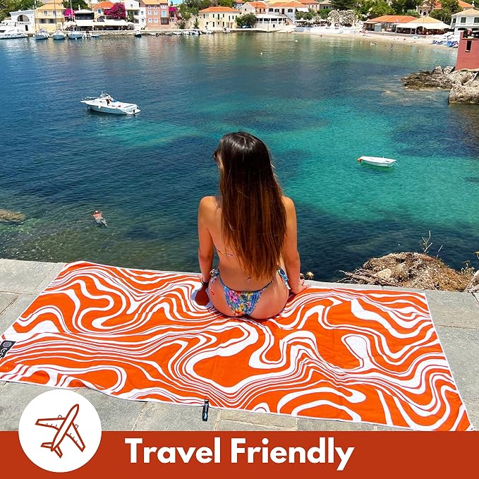 ECCOSOPHY Microfiber Beach Towel - Image 3