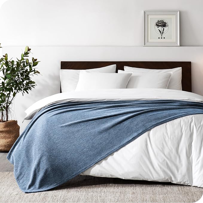 Bare Home Polar Fleece Blanket - Image 2