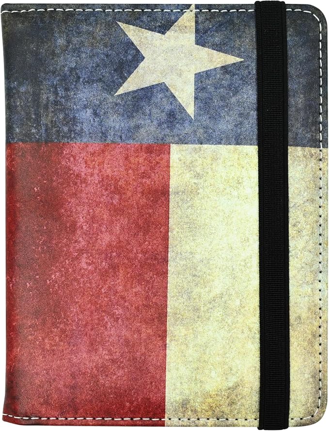 Texas Vintage Flag Passport Holder by bassyilCustomizedforlife