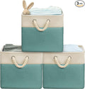 SIMPLE HOUSEWARE Fabric Storage Cubes, 3 Pack by SimpleHouseware