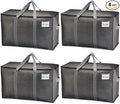 VENO 4 Pack Moving Bags, Heavy Duty, Moving Boxes Alternative, Packing Storage by Veno