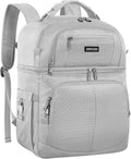 Insulated Cooler Backpack, Double Deck Leakproof Cooler Bag, Insulated Backpack by SINVICKO