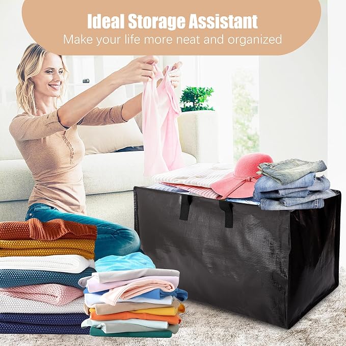 Heavy Duty Moving Bags with Backpack Straps and Strong Handles, Alternative to - Image 7