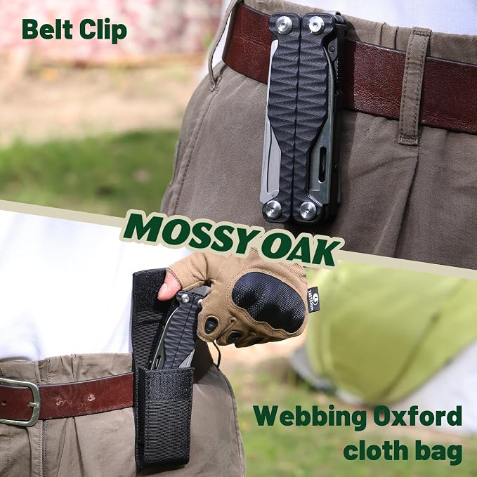 MOSSY OAK Multitool, 17-in-1 EDC Multi Tool - Image 5