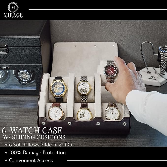 6 Watch Case Bbox for Travel Watch Roll for Men Watch display organizer - Image 6
