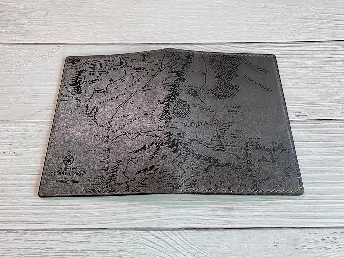 Handmade Leather Passport Wallet - Image 8