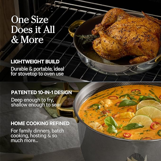 Our Place Titanium Pro Cookware Duo – Always Pan & Perfect Pot - Image 6