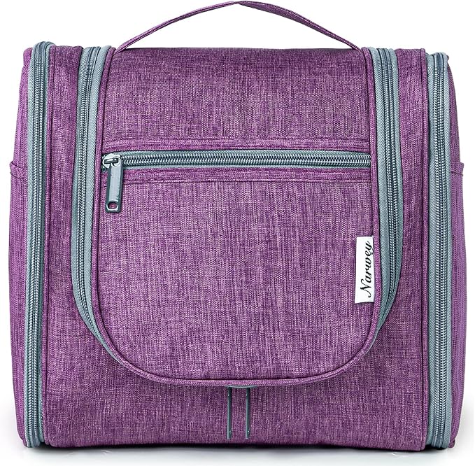 Hanging Toiletry Bag for Women Travel Makeup Bag Organizer Toiletries Bag for by Narwey