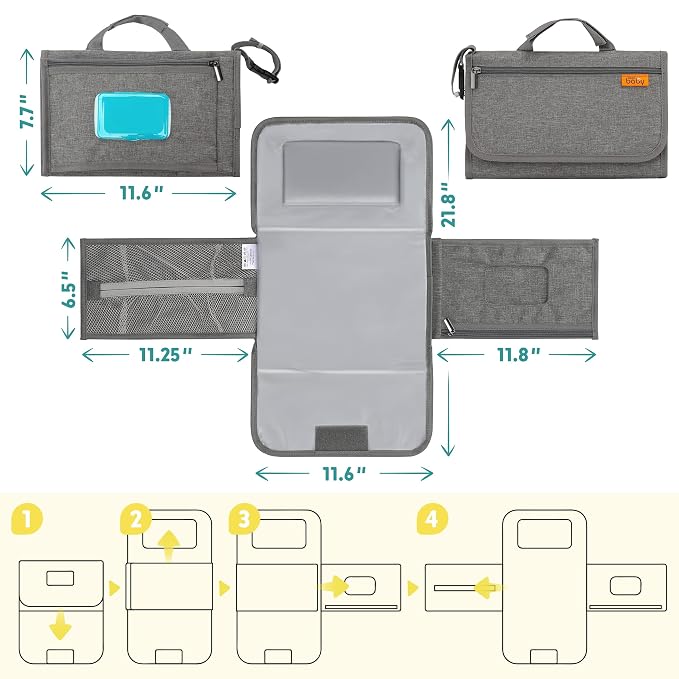 Kopi Baby Portable Diaper Changing Pad - Image 5