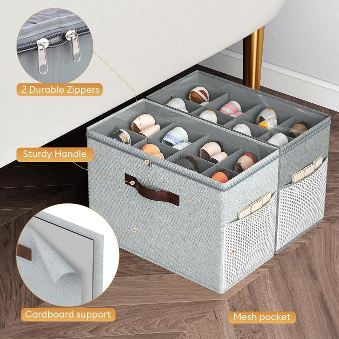 Budding Joy 2 Pack Shoe Organizer - Image 4