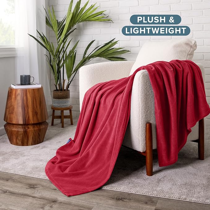 Bare Home Polar Fleece Blanket - Image 6