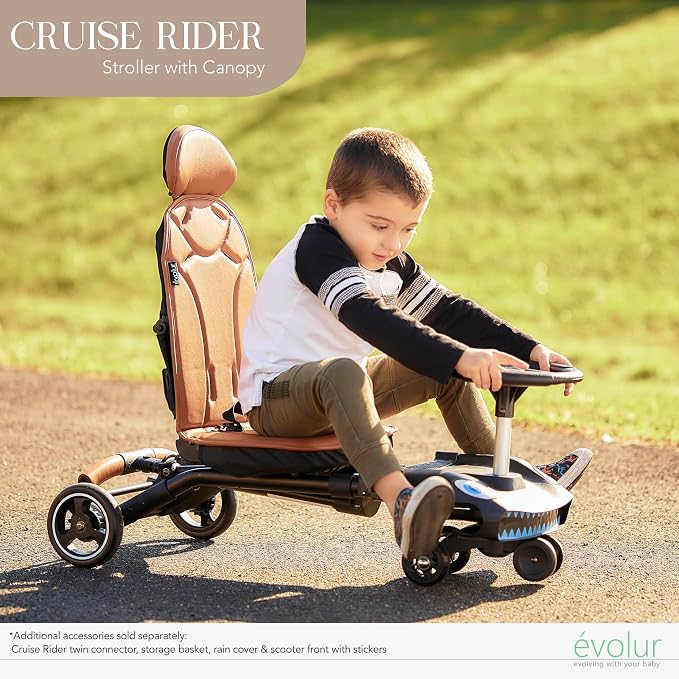 Evolur Cruise Rider Stroller - Image 7