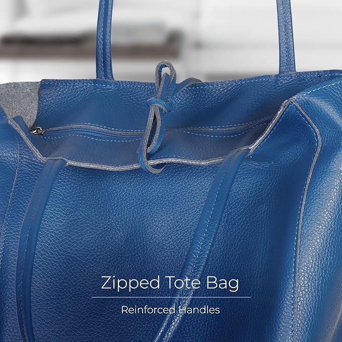 Italian Calf Leather Tote for Women - Image 3