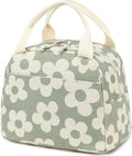Bluboon Lunch Bag for Women Men Cute Corduroy Lunch Tote Bags Reusable by BLUBOON