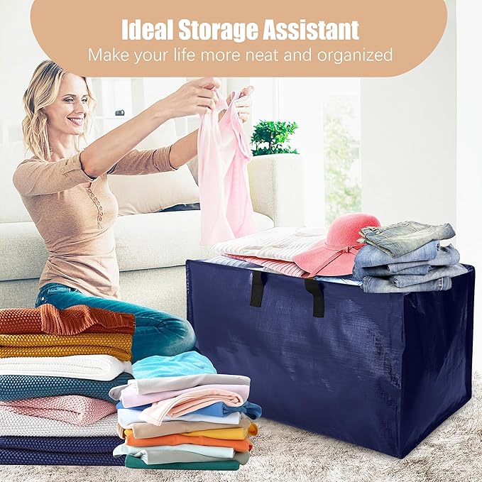 Heavy Duty Moving Bags with Backpack Straps and Strong Handles, Alternative to - Image 7