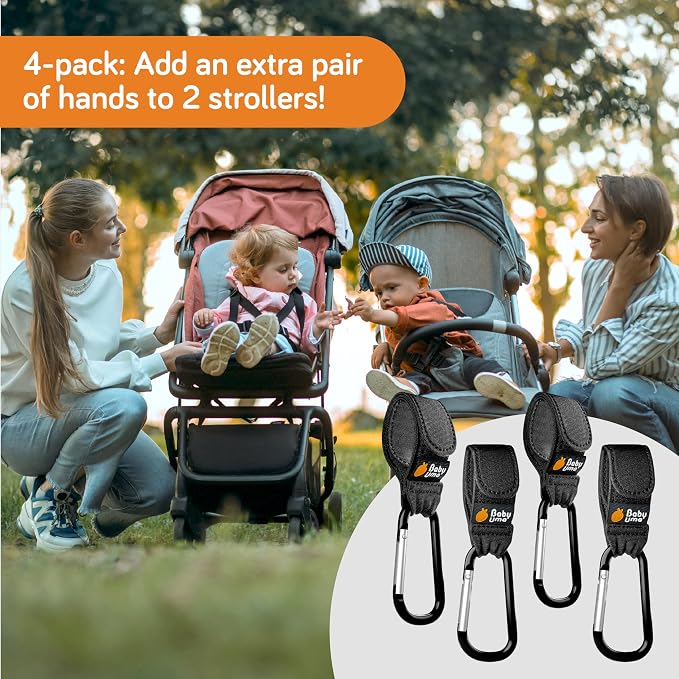 Baby Uma Baby Stroller Hooks for Bags - Image 2