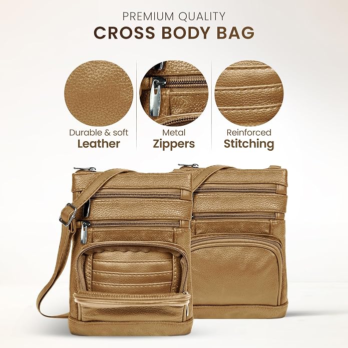 Krediz leather Crossbody Purses - Image 2