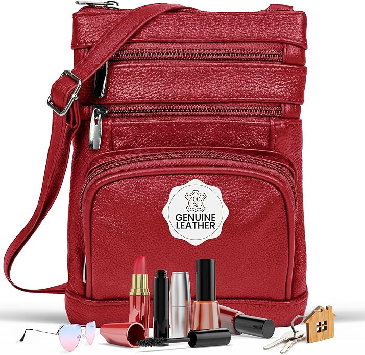 Krediz leather Crossbody Purses by KredizInc