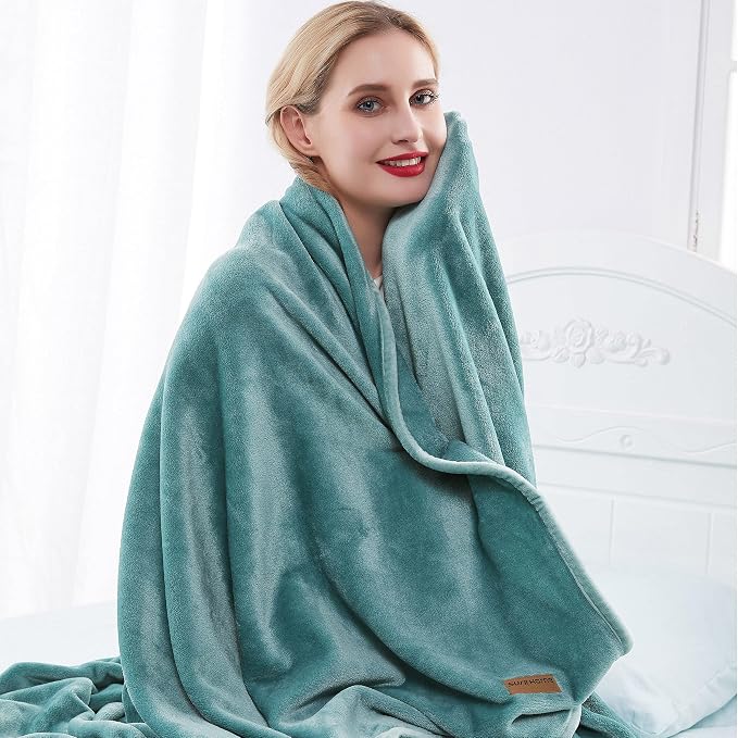 Surii Home Luxury Microfiber Flannel Blanket, Super Soft, and Breathable - Image 4