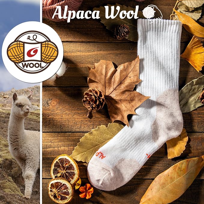 Alpaca Wool Hunting Socks 2 pairs - Image 2