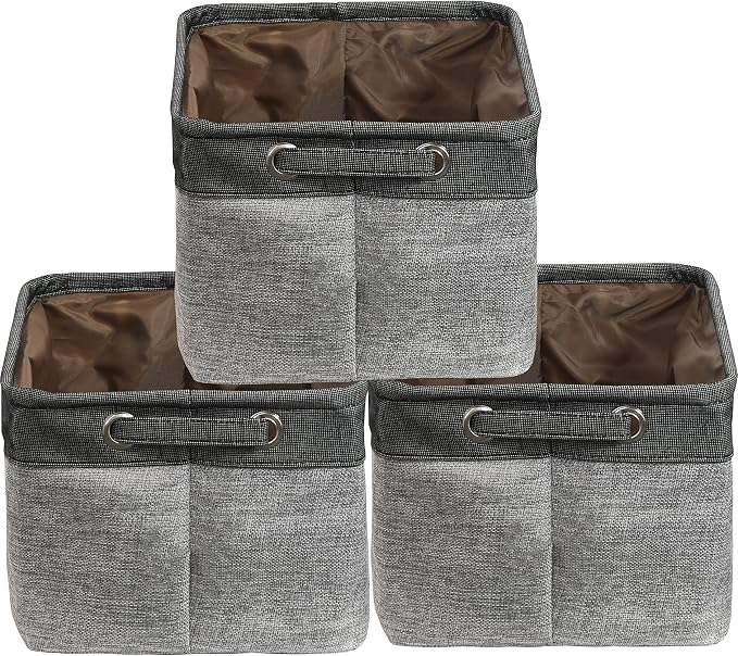Simple Houseware 14.4" x 10" Fabric Storage Bin - Image 4