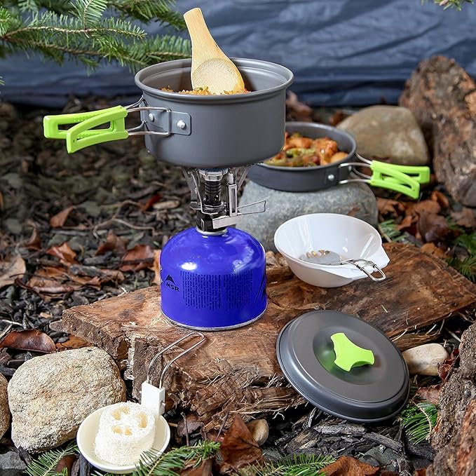 MalloMe Camping Cookware Mess Kit - Image 8