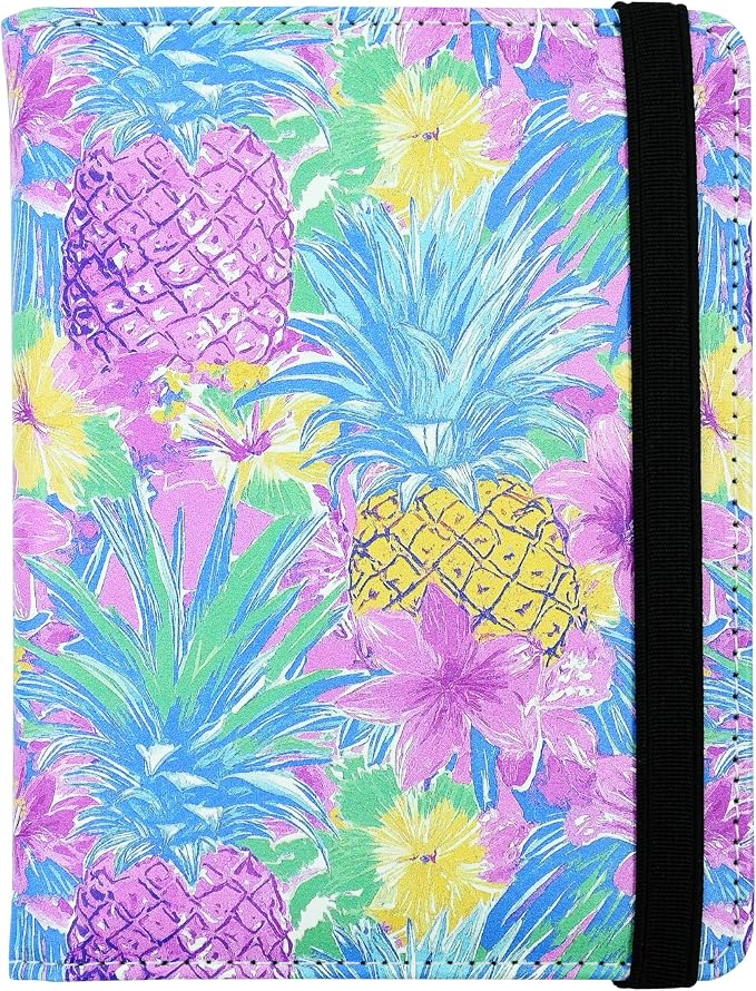 Tropical Pineapple Passport Holder by bassyilCustomizedforlife