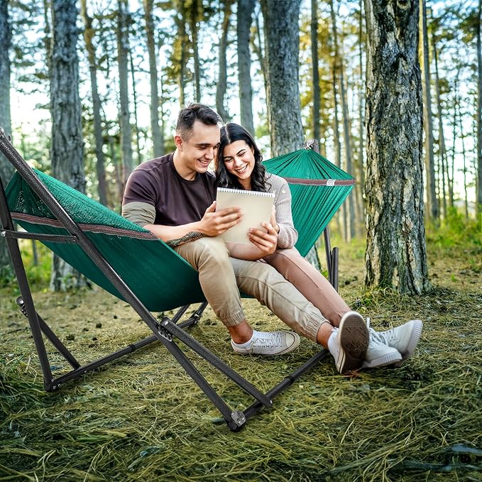 Tranquillo Double Hammock with Stand Included - Image 7