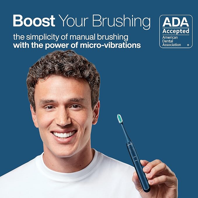 Aquasonic Icon ADA-Accepted Rechargeable Toothbrush | Magnetic Holder & Slim - Image 2