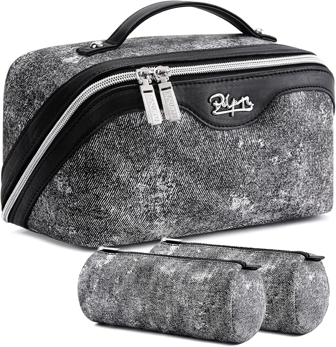 Travel Makeup Bag Cosmetic Bags by BOYATU