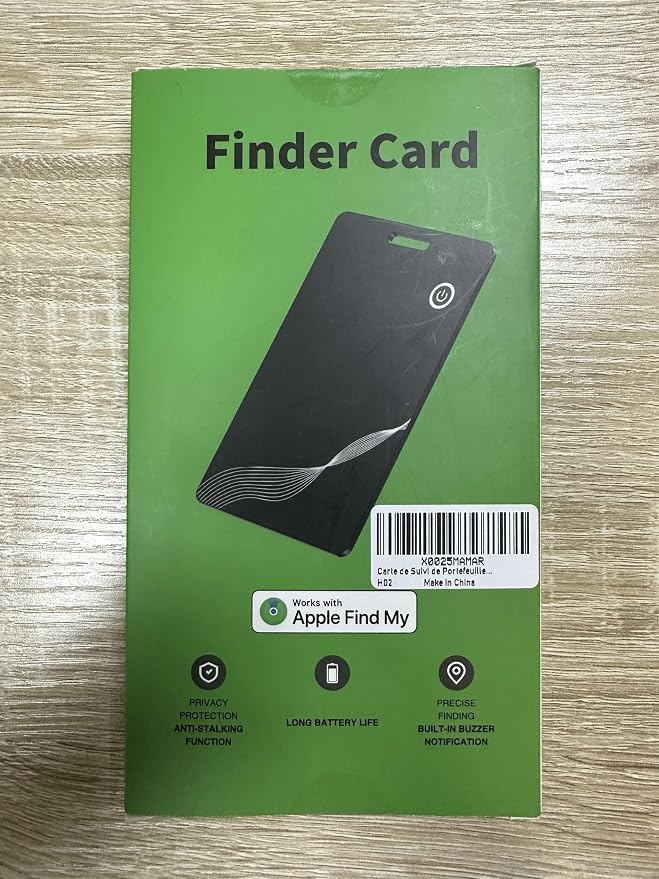 Wallet Tracker Card, Rechargeable Finder, Works - Image 8