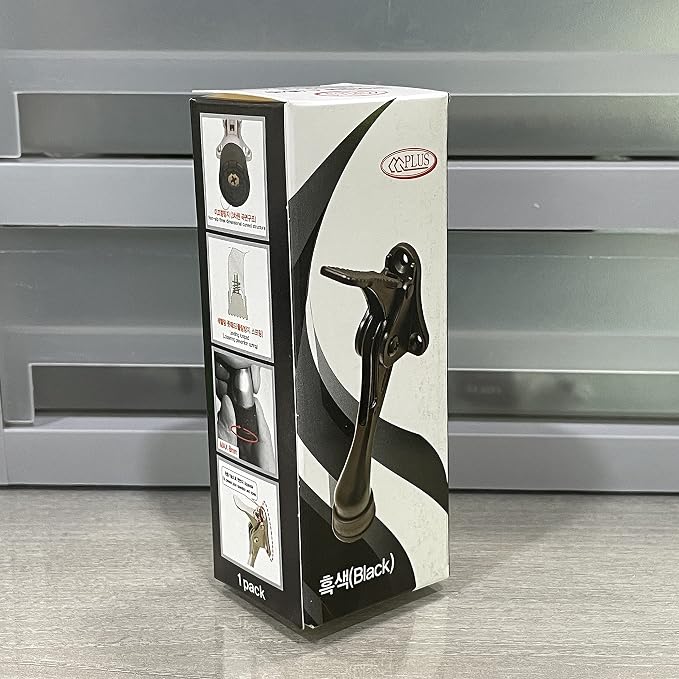 Door Stopper, One-Touch semi-Automatic Metal Door Stopper, - Image 7