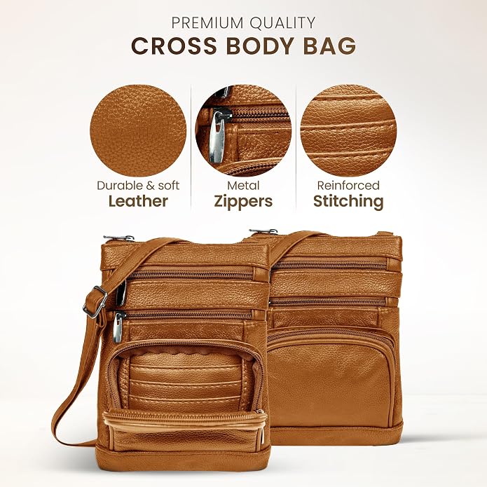 Krediz leather Crossbody Purses - Image 2