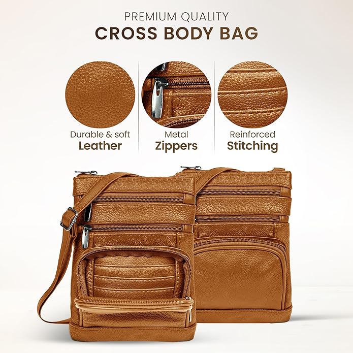 Krediz leather Crossbody Purses - Image 2