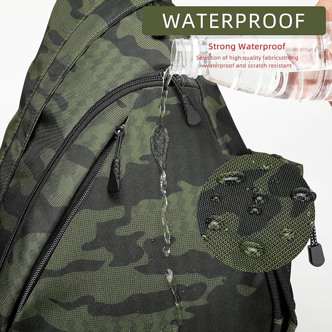 Water-Proof Sling bag/Crossbody Backpack/Shoulder Bag - Image 5
