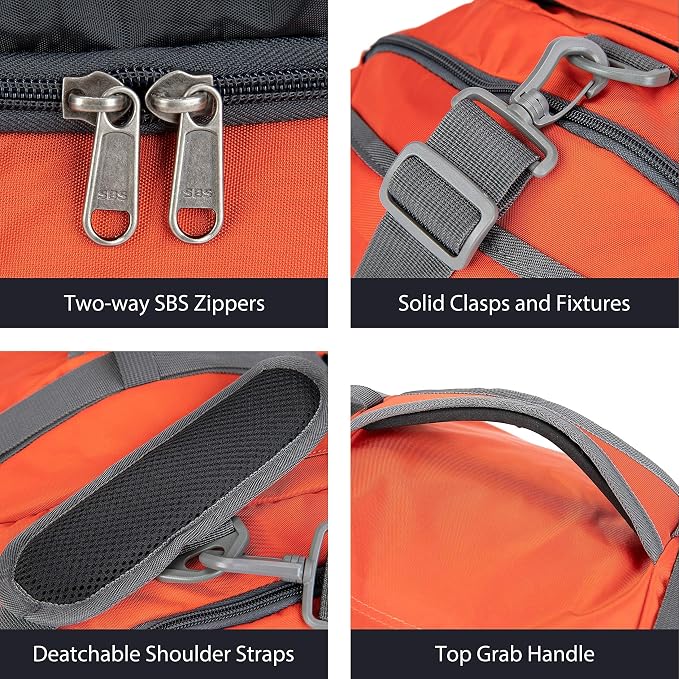 Ubon Large Duffel Bag Weekender Bags - Image 3