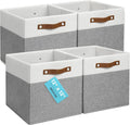 OrganiHaus 12x12 Fabric Storage Bins by OrganiHaus