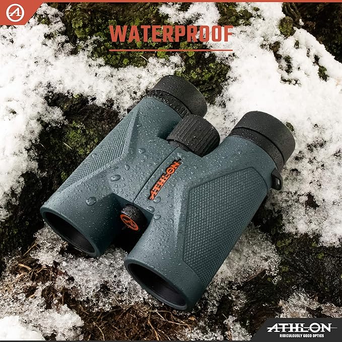 Athlon Optics 10x42 Midas UHD Gray Binoculars - Image 6