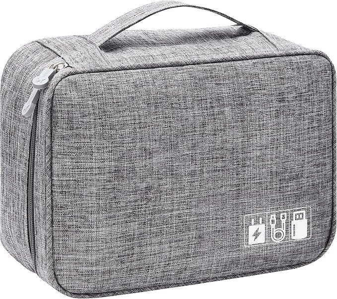 VOCUS Electronics Organizer Travel Cable Organizer Bag by VOCUS