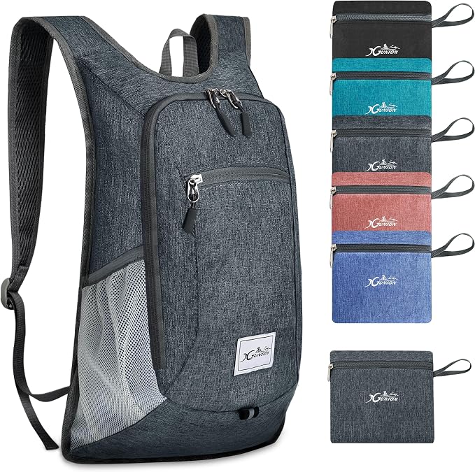 Lightweight 10L Foldable Travel Backpack by XGUNION