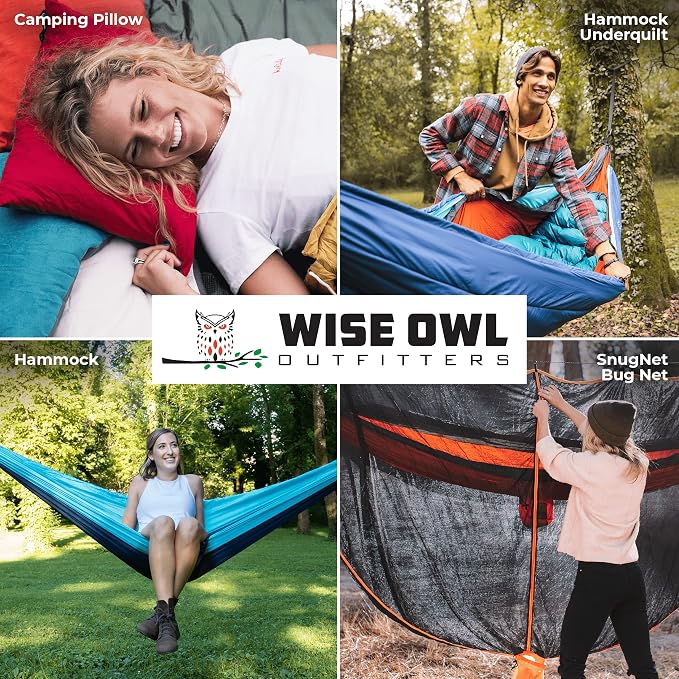 Wise Owl Outfitters Camping Pillow – Memory Foam Travel Pillow - Image 9