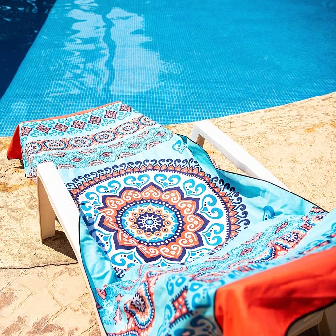 Elite Trend Microfiber Beach Towel - Image 4