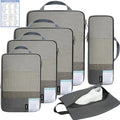 BAGAIL 6 Set/4 Set Lightweight Compression Packing Cubes by BAGAIL