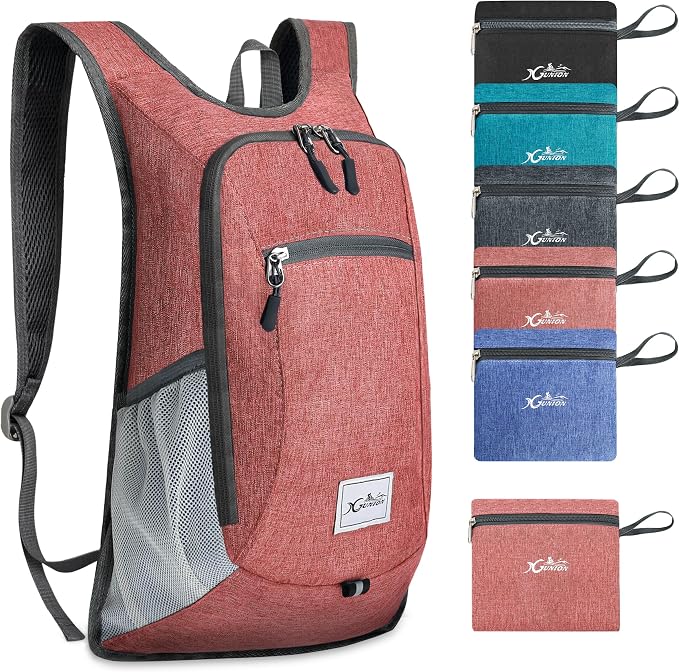 Foldable Travel Daypack - 10L Lightweight Backpack by XGUNION