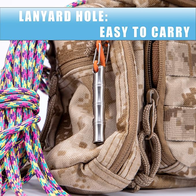 TACRAY Emergency Whistle Survival Loud, Perfect Loud Whistle - Image 6