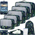 BAGAIL 9 Set Packing Cubes Luggage Packing Organizers by BAGAIL